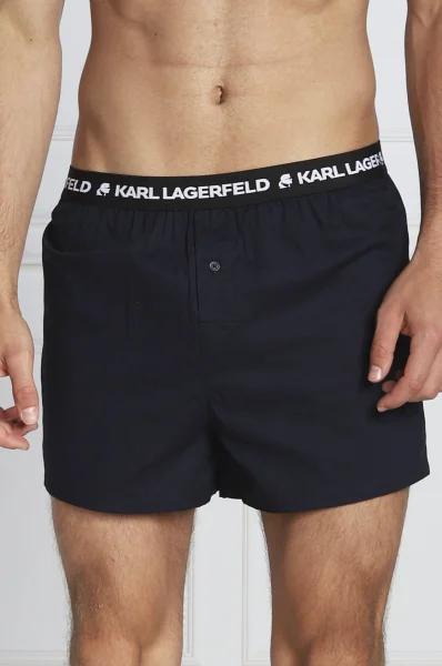 Boxerky 3-pack Karl Lagerfeld tmavě modrá