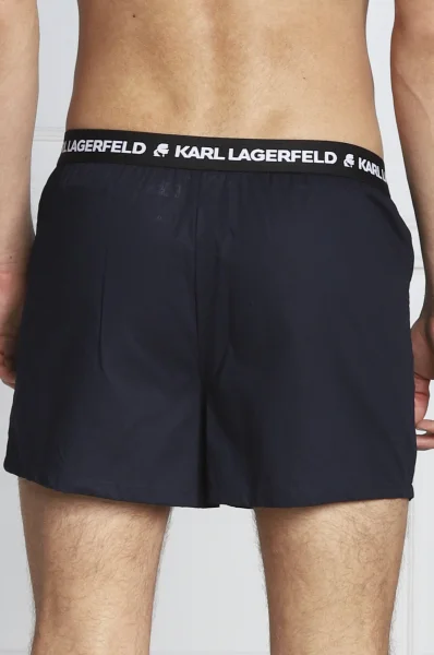 Boxerky 3-pack Karl Lagerfeld tmavě modrá