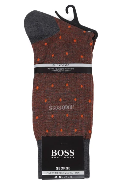 Ponožky George BOSS BLACK oranžový