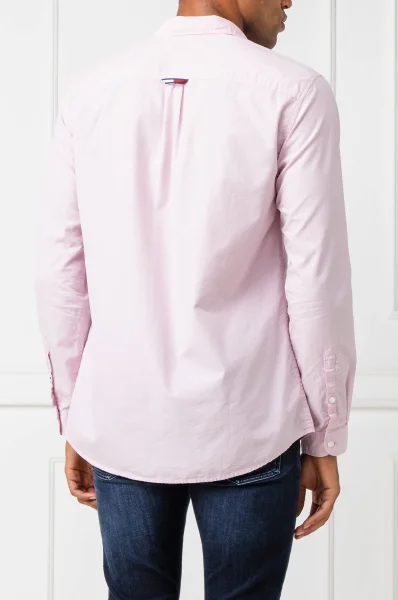 Košile TJM SOLID | Regular Fit Tommy Jeans růžová