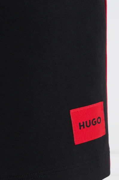 Šortky Badge | Regular Fit Hugo Bodywear černá