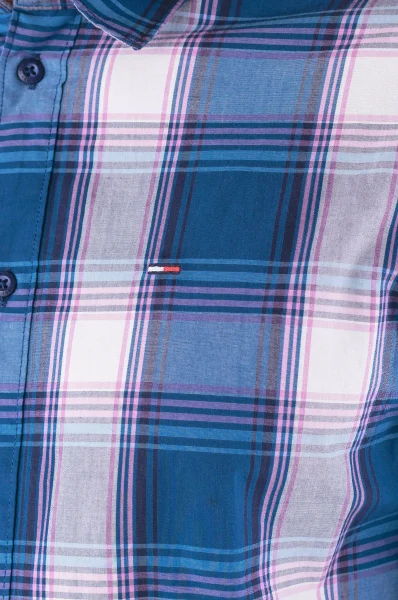 Košile ESSENTIAL CHECK | Regular Fit Tommy Jeans modrá