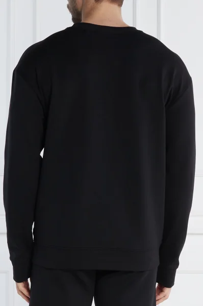 Mikina Badge Sweatshirt | Relaxed fit Hugo Bodywear černá