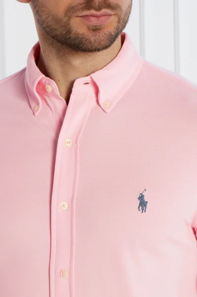 Košile | Regular Fit | pique POLO RALPH LAUREN růžová
