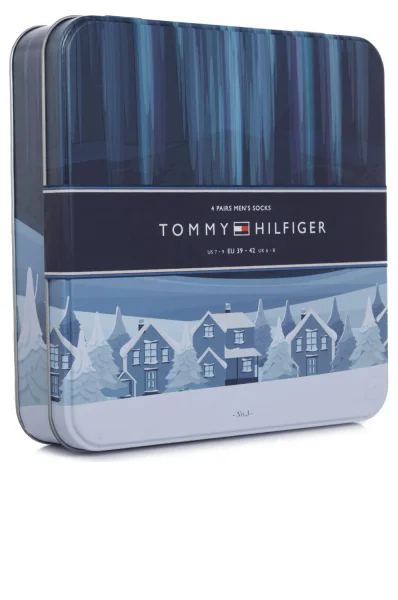 Ponožky 4-Pack Tommy Hilfiger tmavě modrá