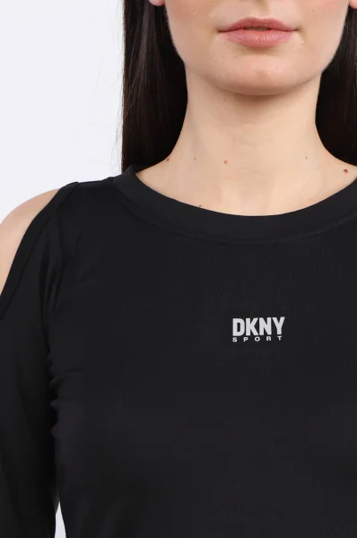 Šaty DKNY Sport černá