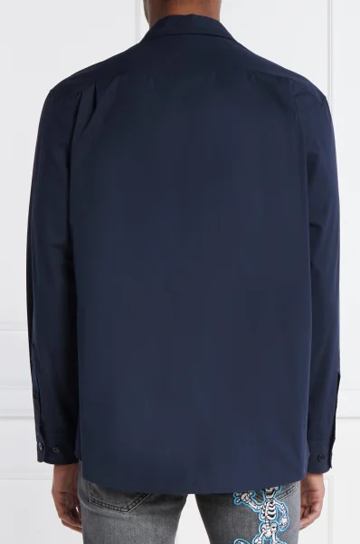 Košile LS | Oversize fit Kenzo tmavě modrá