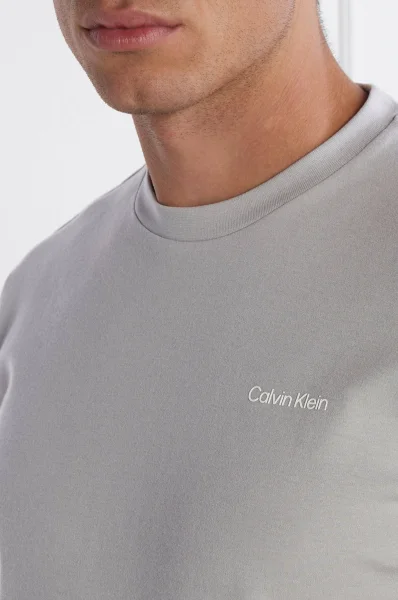 Tričko | Slim Fit Calvin Klein šedý