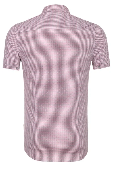 Košile Check | Extra slim fit GUESS růžová