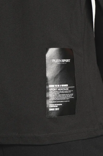 Tričko s dlouhým rukávem | Regular Fit Plein Sport černá
