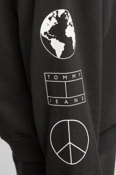 Mikina TJM GLOBAL UNITEES | Relaxed fit Tommy Jeans černá