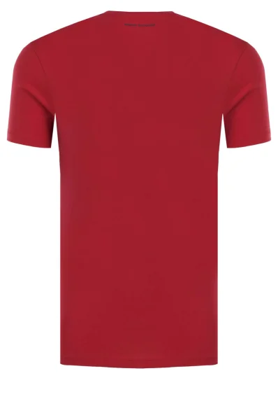 Tričko Armani Exchange červený