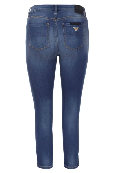 Džíny J03 | Cropped Fit Armani Jeans modrá
