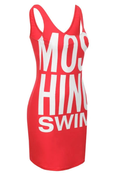 Šaty Moschino Swim červený