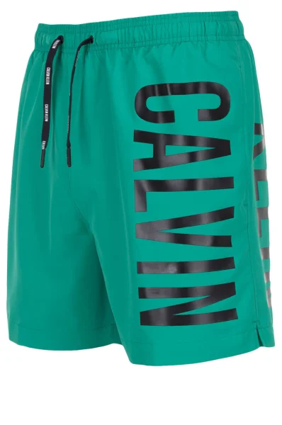 PLAVKY ŠORTKY Calvin Klein Swimwear zelený