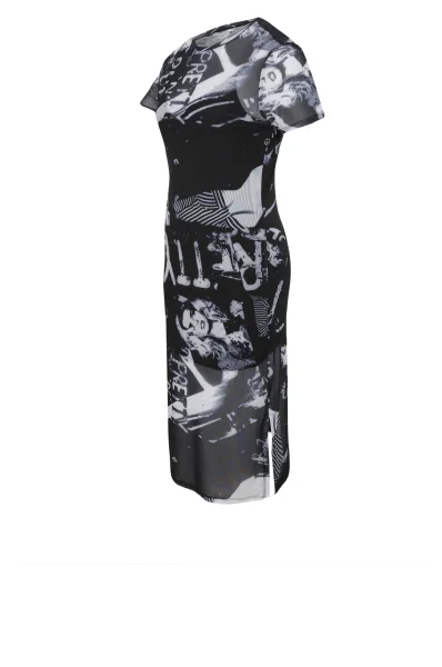 Šaty + spodnička Amidala GUESS grafitově šedá