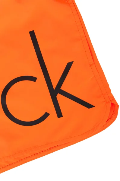 PLAVKY ŠORTKY RUNNER Calvin Klein Swimwear oranžový