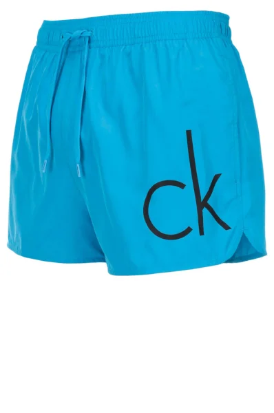 PLAVKY ŠORTKY RUNNER Calvin Klein Swimwear modrá