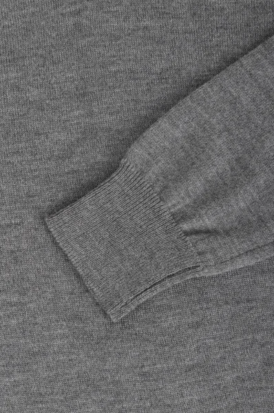 Vlněný svetr Lagerfeld šedý