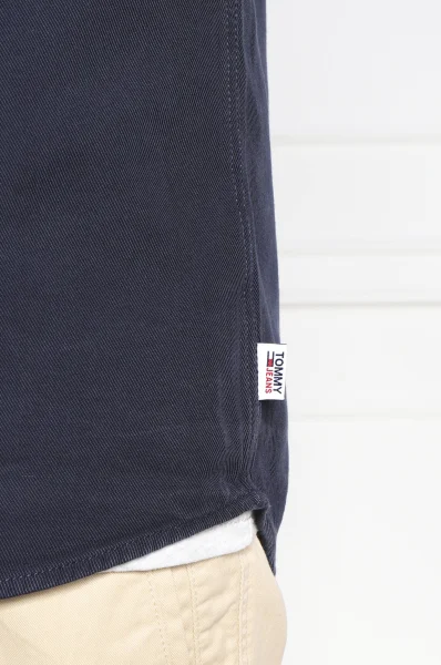 Košile ESSENTIAL | Regular Fit Tommy Jeans tmavě modrá