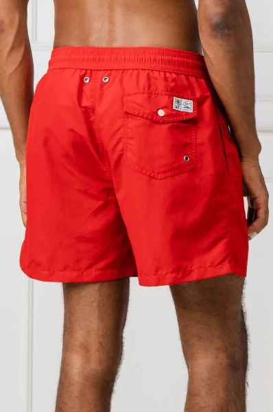 Koupací šortky | Regular Fit POLO RALPH LAUREN červený