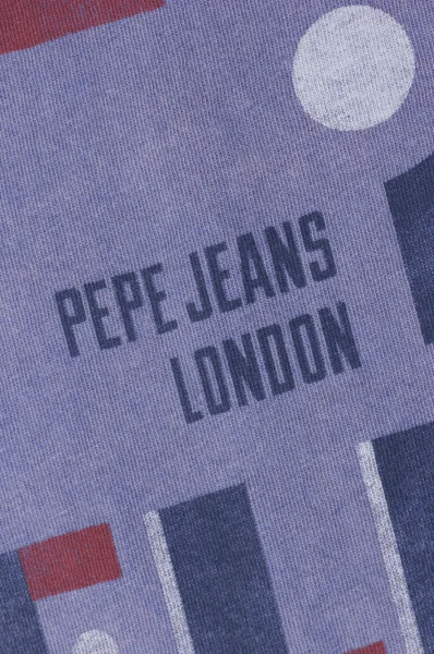 TRIČKO CHALK Pepe Jeans London modrá