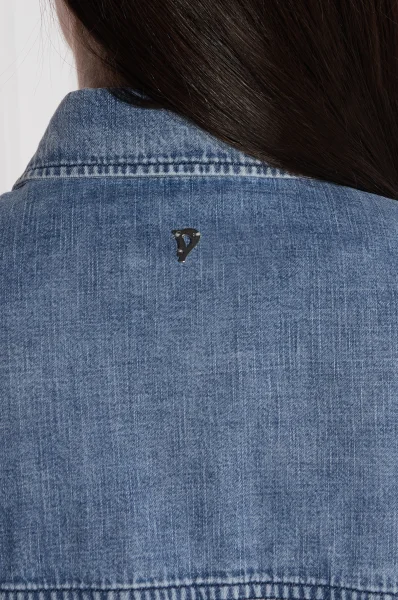 Džínová košile | Oversize fit DONDUP - made in Italy modrá