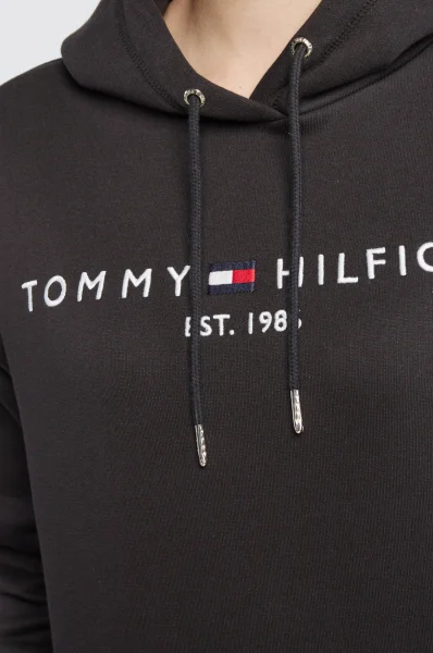 Šaty TH ESS Tommy Hilfiger černá