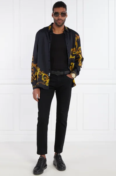 Košile | Regular Fit Versace Jeans Couture černá