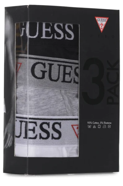  Slipy 3-pack Guess černá