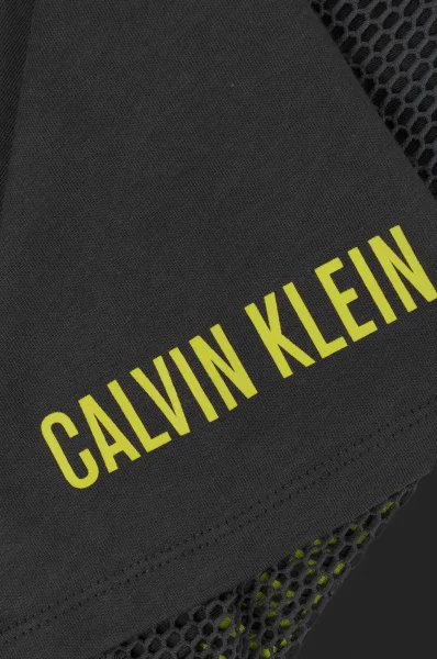 Top Calvin Klein Swimwear grafitově šedá