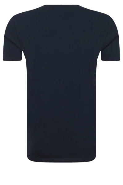 Tričko | Slim Fit Emporio Armani modrá