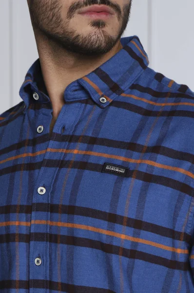 Košile G-TREKKING | Regular Fit Napapijri tmavě modrá