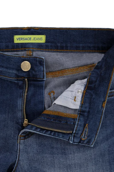 DŽÍNY PAILLETTES Versace Jeans modrá