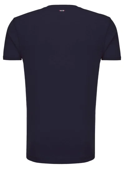 Tričko Solin | Regular Fit Napapijri tmavě modrá