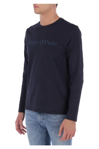Tričko s dlouhým rukávem | Regular Fit Marc O' Polo tmavě modrá