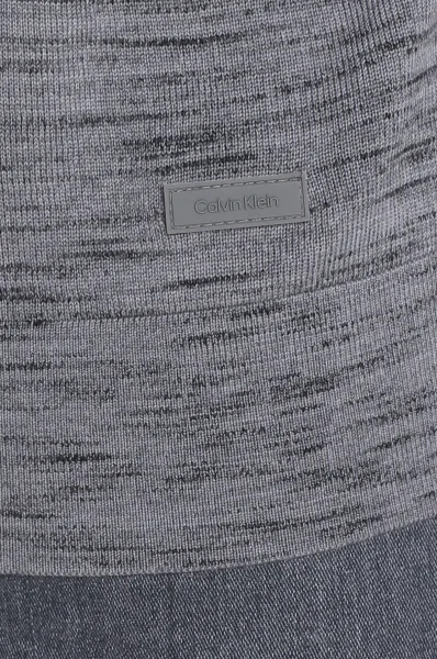 vlněný svetr | regular fit Calvin Klein šedý