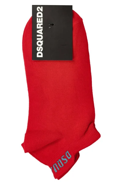 Ponožky Dsquared2 červený