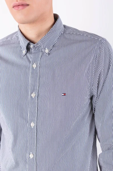 Košile CLASSIC | Slim Fit Tommy Hilfiger tmavě modrá