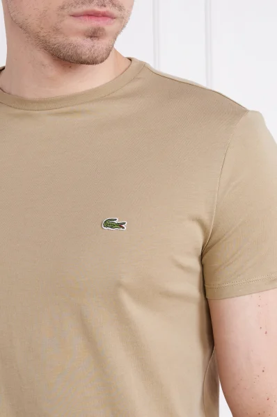 tričko | slim fit Lacoste pískový