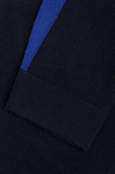 Vlněný svetr K-Milow Strellson tmavě modrá