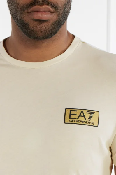 Tričko | Regular Fit EA7 béžová