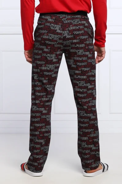 Pyžamo | Regular Fit Tommy Hilfiger červený