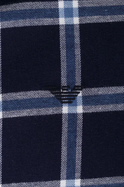 Košile | Regular Fit Emporio Armani tmavě modrá