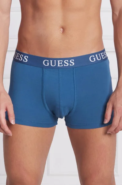 Boxerky 3-pack JOE Guess Underwear tmavě modrá