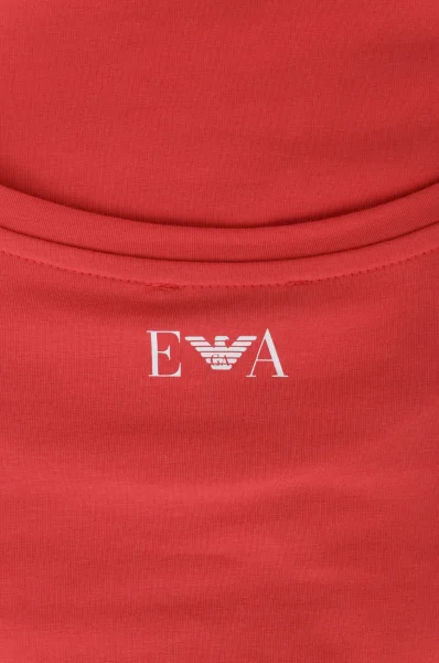 Tričko | Regular Fit Emporio Armani červený