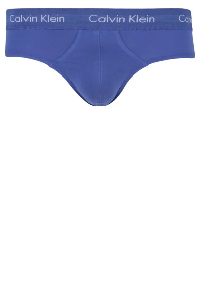 Slipy 3-Pack Calvin Klein Underwear modrá