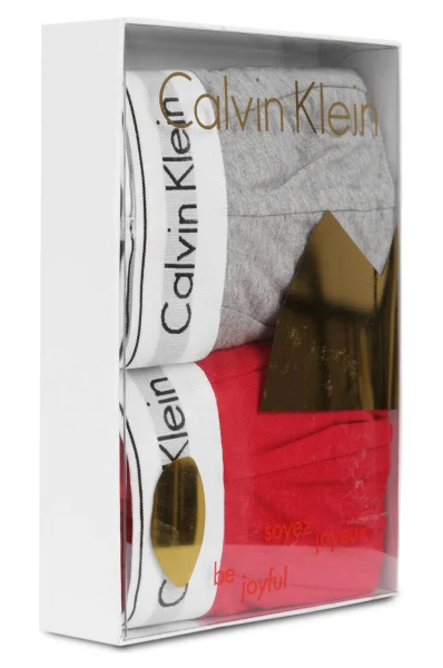 Boxerky 2-Pack Calvin Klein Underwear červený