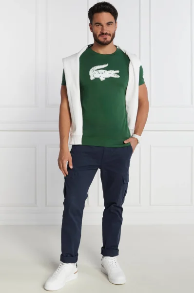 Tričko | Regular Fit Lacoste zelený