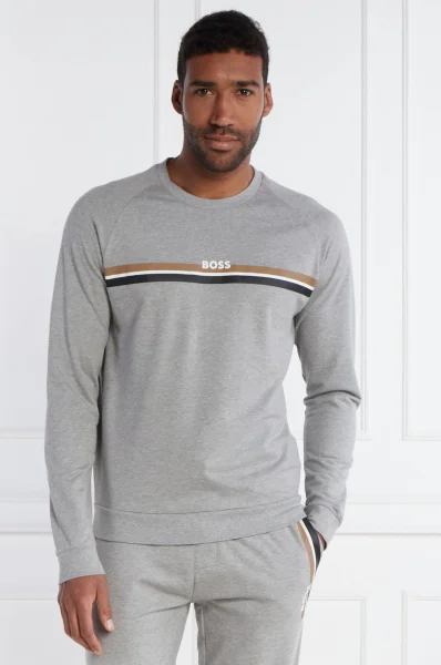 Mikina Authentic Sweatshirt | Regular Fit BOSS BLACK šedý